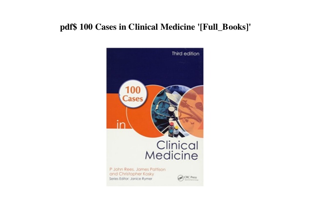 100 cases in clinical medicine pdf